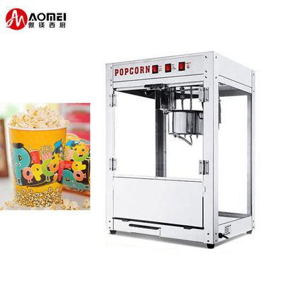 La machine de popcorn portable en acier inoxydable approuvée par la CE pour la production de collations de popcorn de 10 kg