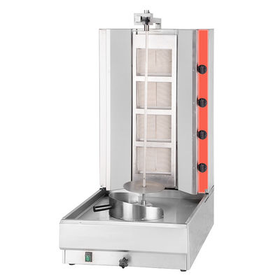 Machine à griller Doner Kebab en acier inoxydable à tension gazeuse pour torréfacteur Shawarma