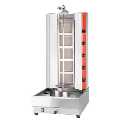 Machine à griller Doner Kebab en acier inoxydable à tension gazeuse pour torréfacteur Shawarma