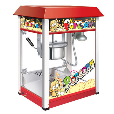 Fonction de commande du commutateur Machine à popcorn en acier inoxydable pour la fabrication commerciale de popcorn