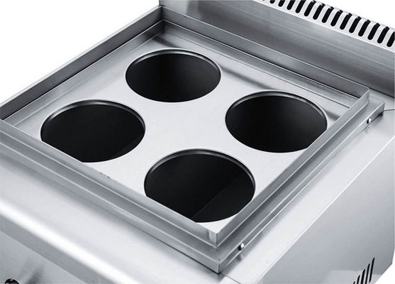 Cuisine commerciale Cuisinière électrique à pâtes électrique pour hôtel restaurant à Silver