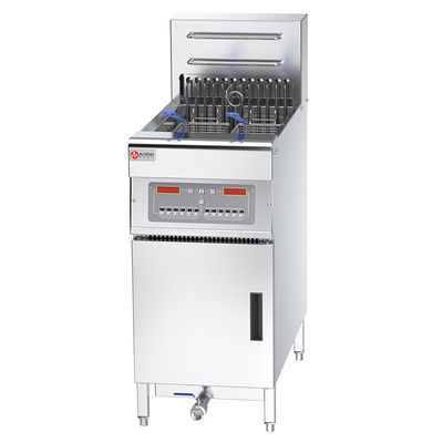FEF-101 Friteuse électrique en acier inoxydable industriel avec ordinateur et filtre à huile