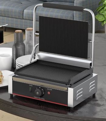 2200W Grille électrique à contact professionnel Sandwich Press Panini Grill 811E