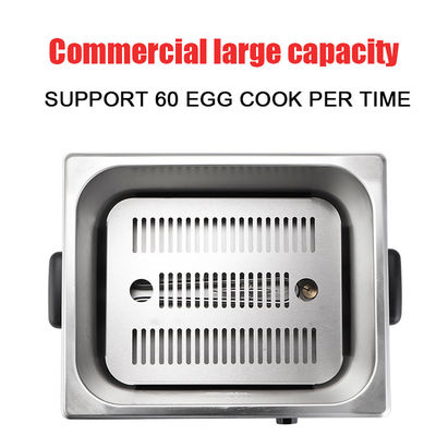 Appareil de chaudière à œufs commercial Cuisinière électrique à œufs de 365X266X275mm Taille et puissance de 2600W