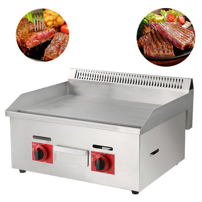 Grille à gaz pour hôtel industriel en blanc argenté série 720 pour équipement de cuisine commerciale
