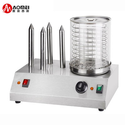 HD-TW Hot Dog Steamer avec Bun Warmer Distribué par les usines de boissons alimentaires