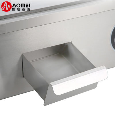 8 mm d'épaisseur en acier inoxydable à gaz Bbq Plaque plate à gaz pour équipement de cuisine