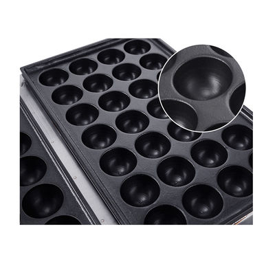 Grill à Takoyaki à gaz à double plateau pour des boules de pieuvre japonaises délicieuses et authentiques