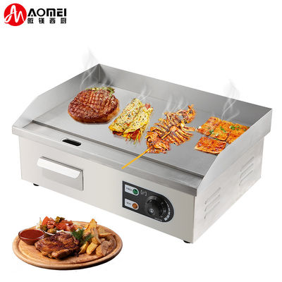 Équipement de cuisine commercial Grill électrique en acier inoxydable