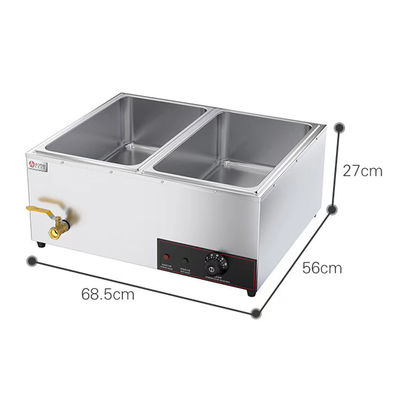 6 bassins électriques Bain Marie Le choix idéal pour la conservation de la chaleur dans les restaurants