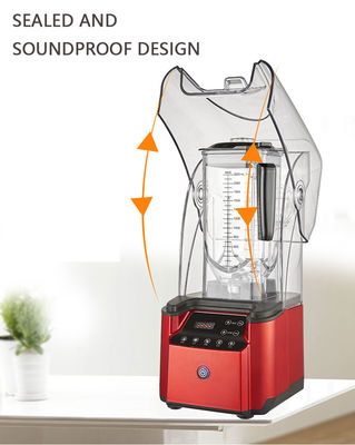 2200W Broyeur de glace en verre domestique Mixeur de jus de fruits pour le mélange en douceur