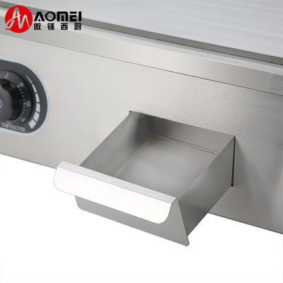 Grille à grillette en acier inoxydable d'épaisseur de 8 mm pour cuisine commerciale