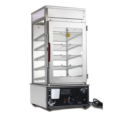 Fonction d'économie d'énergie Tableau électrique affichage alimentaire chauffant Dimsum machine à vapeur