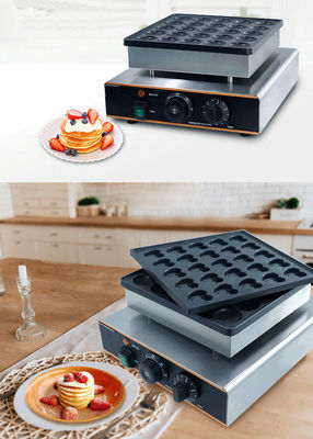 0.85KW Néerlandais commercial Mini Pancake Maker Poffertjes Machine de fabrication avec le chronomètre 0-5 minutes