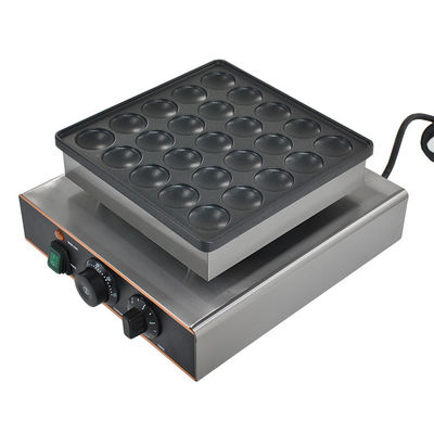 0.85KW Néerlandais commercial Mini Pancake Maker Poffertjes Machine de fabrication avec le chronomètre 0-5 minutes