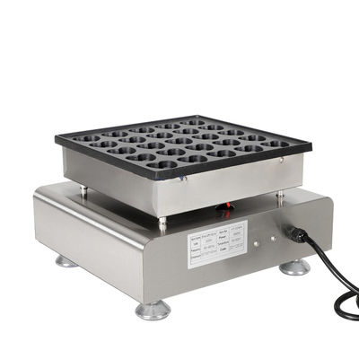 Poffertjes commerciaux en acier inoxydable fabricant de gaufres pour pancakes électriques néerlandais