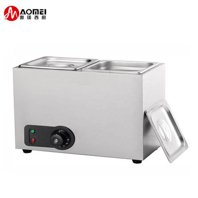 6.5kg Capacité multi-fonctionnelle machine de trempage de chocolat en acier inoxydable avec 2 réservoirs