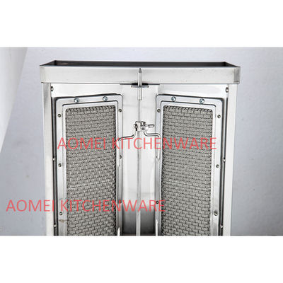 Grade automatique Grille automatique Shawarma Doner Kebab machine pour les hôtels et les restaurants