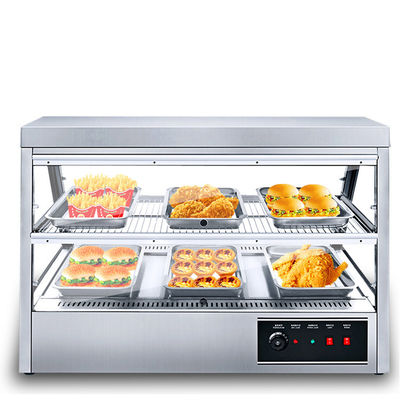 Certification CE Armoire d'affichage de boulangerie acrylique commerciale avec source d'alimentation électrique