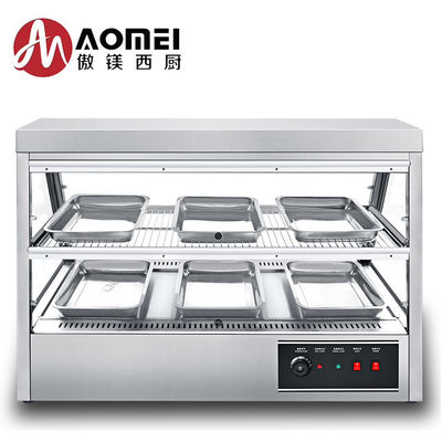 Certification CE Armoire d'affichage de boulangerie acrylique commerciale avec source d'alimentation électrique