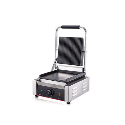 Grille à pression électrique antiadhésif Grille à gril plat complet pour les sandwichs grillés commerciaux