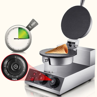 1.2W réglable Thermostat électrique crème glacée cône Baker Waffle Cones fabricant pour le commerce