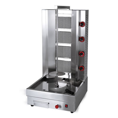 Machine de grillage de Doner Kebab en acier inoxydable avec transformation automatique de la viande et supérieure