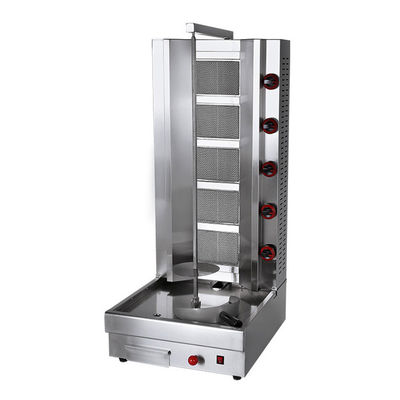 Machine de grillage de Doner Kebab en acier inoxydable avec transformation automatique de la viande et supérieure