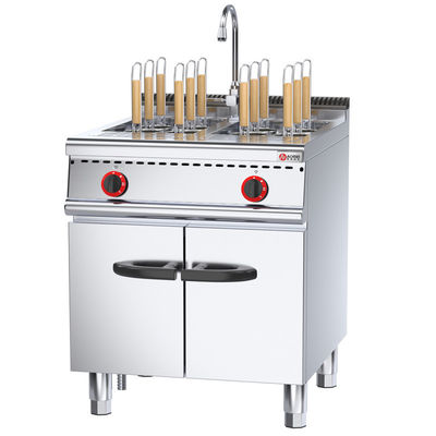 Panneau de cuisson à gaz incliné en acier inoxydable verticale de 80 L/panneau à brasser pour cuisine commerciale