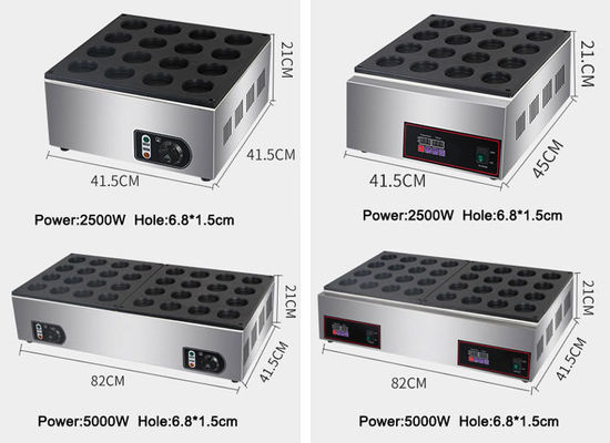 Machine à gâteaux à 32 trous avec production automatique et efficacité de 5 kW