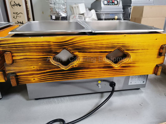 Machine à cuisiner à basse consommation d' énergie commerciale électrique Oden Machine avec une capacité de 20L