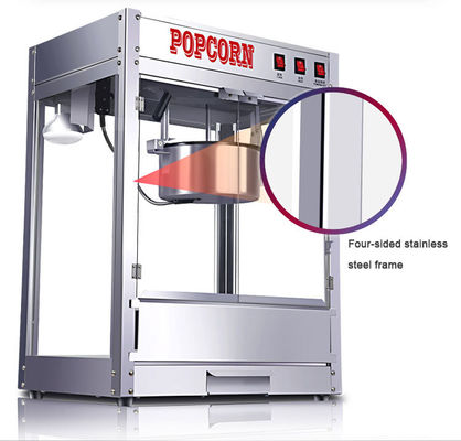 Production rapide et facile de maïs soufflé avec une machine en acier inoxydable à chaleur rapide