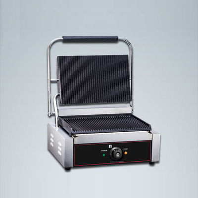 Design de porte de gril en acier inoxydable à cuisson double face à contact 220V