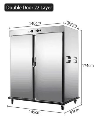 120 mm hauteur de couche en acier inoxydable