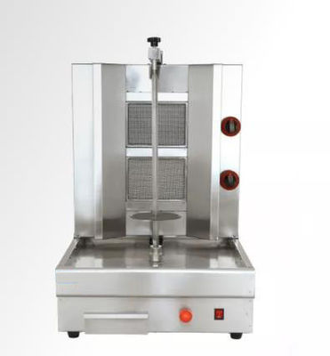 Type de gaz GPL/GNC en acier inoxydable Moyen-Orient Bbq Grill Shawarma Machine de fabrication à la sortie