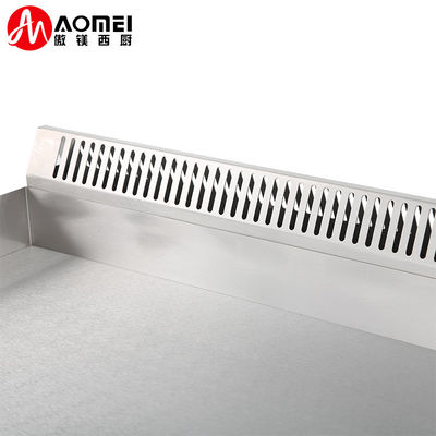 730*550*340mm Grill à gaz commercial antiadhésif pour restaurant