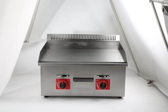 730*550*340mm Grill à gaz commercial antiadhésif pour restaurant