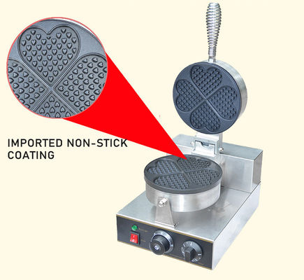 App-Controlled 6kg Four of Hearts Waffle Maker Un incontournable pour les restaurants