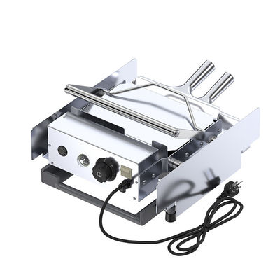 22 kg Capacité 2 couches Hamburger Bun Toaster Machine avec plaque de chauffage Taille 440 * 320mm