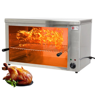Cuisinier professionnel à gril de salamandre four à pain infrarouge commercial pour la transformation des aliments