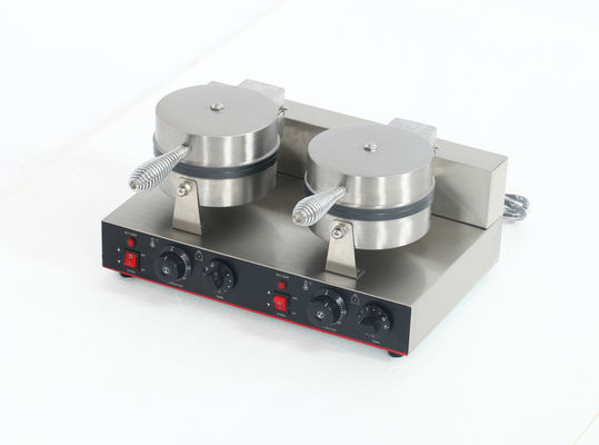 Cuisinière électrique à gaufres avec 2 plaques et régulateur de température Poids brut 12,5 kg