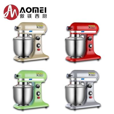 Mélangeur de pâte de cuisine en acier inoxydable multicolore en spirale de 22 kg pour boissons à base de pain
