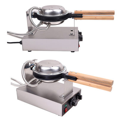 Commande de température et de chronomètre Hong Kong Style électrique Non-adhésif Fabricant de gaufres d'œufs 220v