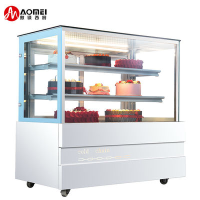 Vitrine de boulangerie de comptoir de 120 litres pour équipement de réfrigération des supermarchés