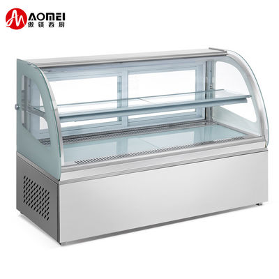 Pâtisserie écran gâteau réfrigéré barres de nourriture froide Cabinet de comptoir avec refroidisseur d'écran