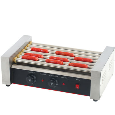 5 Grille à rouleaux machine à hot-dog pour équipement de cuisine de restaurant en acier inoxydable