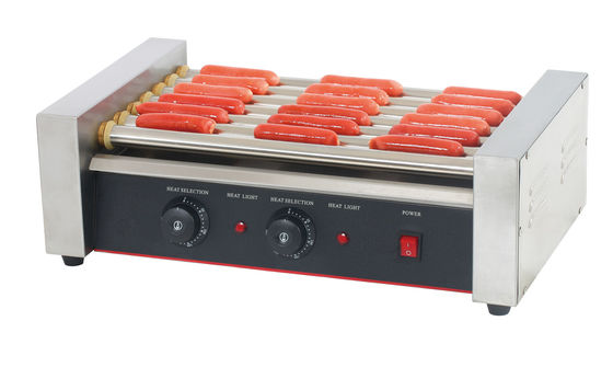 5 Grille à rouleaux machine à hot-dog pour équipement de cuisine de restaurant en acier inoxydable