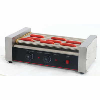 5 Grille à rouleaux machine à hot-dog pour équipement de cuisine de restaurant en acier inoxydable