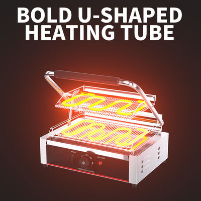 Équipement de cuisine commercial Grille électrique à contact avec construction en acier inoxydable