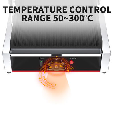 Équipement de cuisine commercial Grille électrique à contact avec construction en acier inoxydable